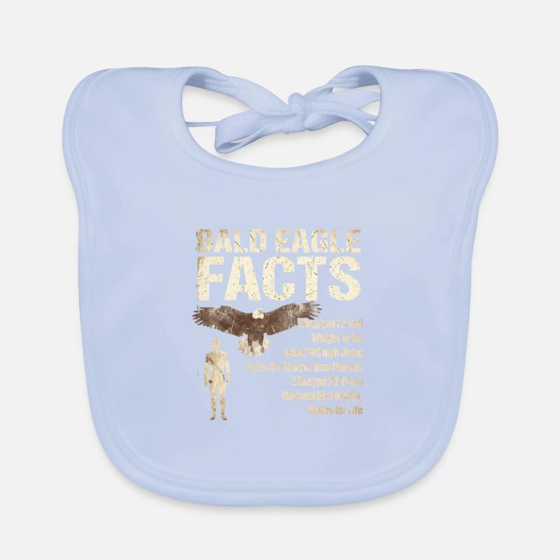Bald Eagle Facts Bald Eagle Info Organic Baby Bibs