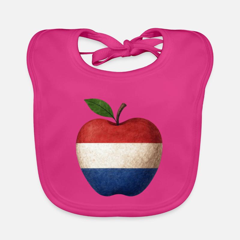 Netherlands Holland Organic Baby Bibs