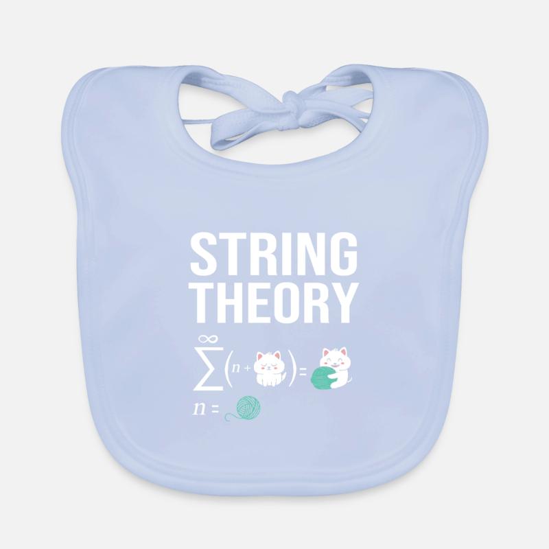 Quantum Physics Quantum Physics Organic Baby Bibs