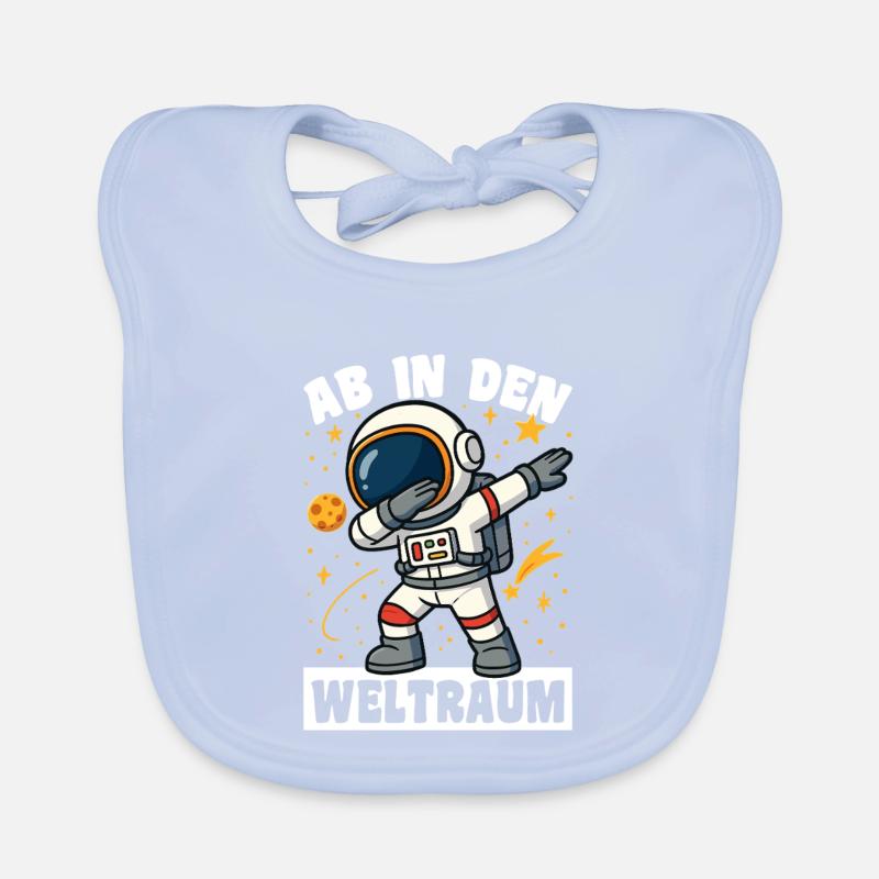 Astronauts Children Organic Baby Bibs