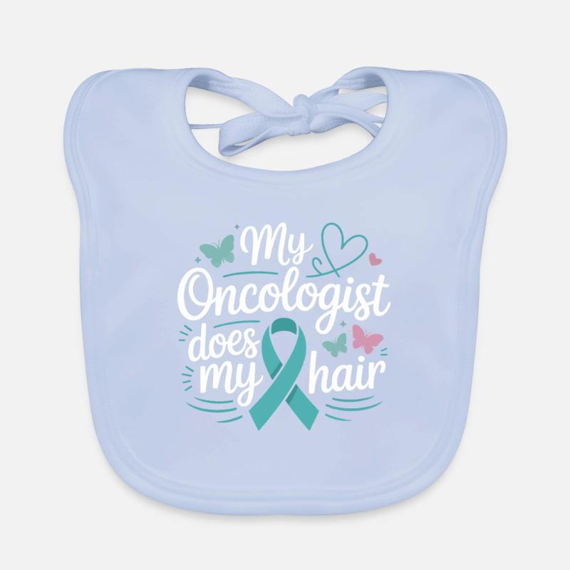 Mon oncologue coiffe mes cheveux Bavoir bio Bébé