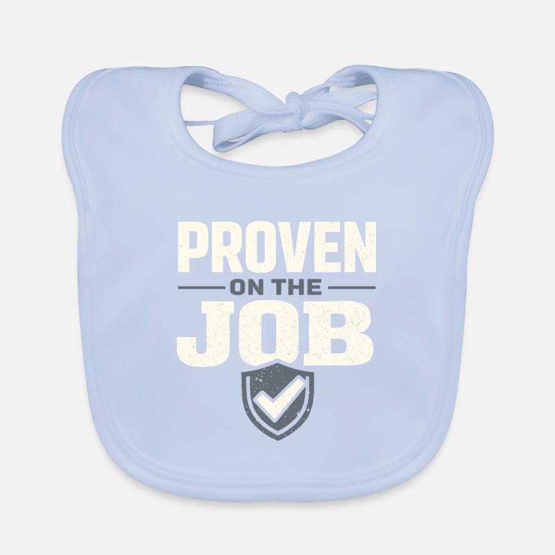 workers who are trained as welders and Organic Baby Bibs