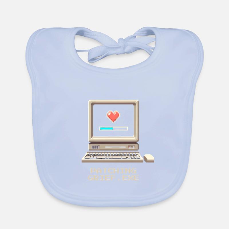 Patch Grief | Undertaker Irony Organic Baby Bibs