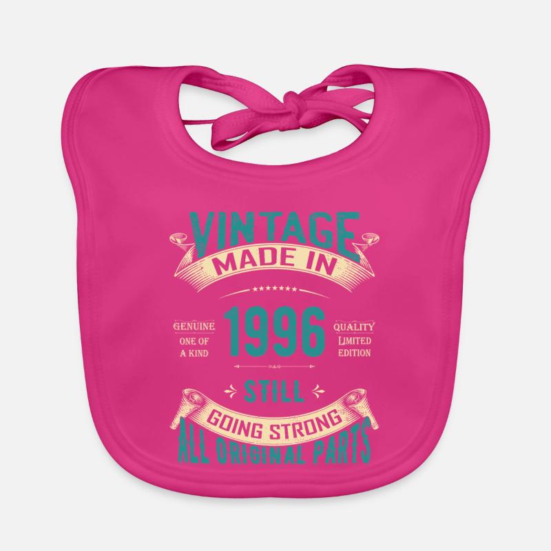 Vintage 1996 Still Going Strong Organic Baby Bibs