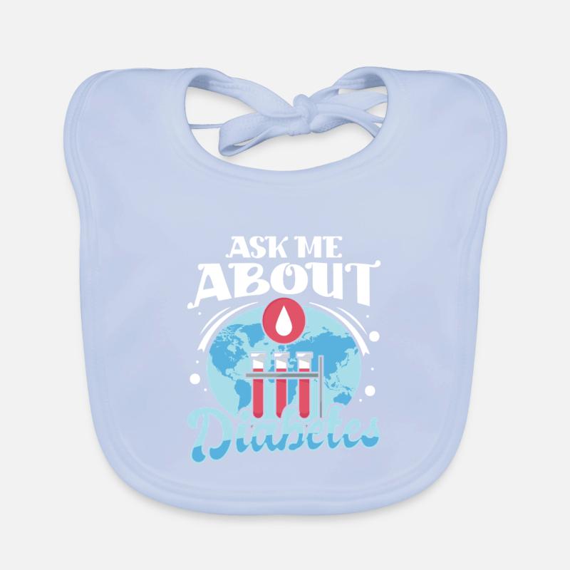 Diabète de type 1 Bavoir bio Bébé