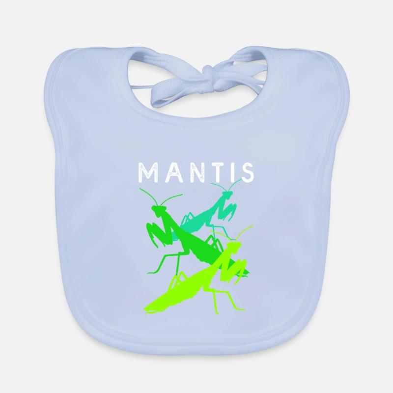 Gottesanbeter Gottesanbeterin Mantis Baby Bio-Lätzchen