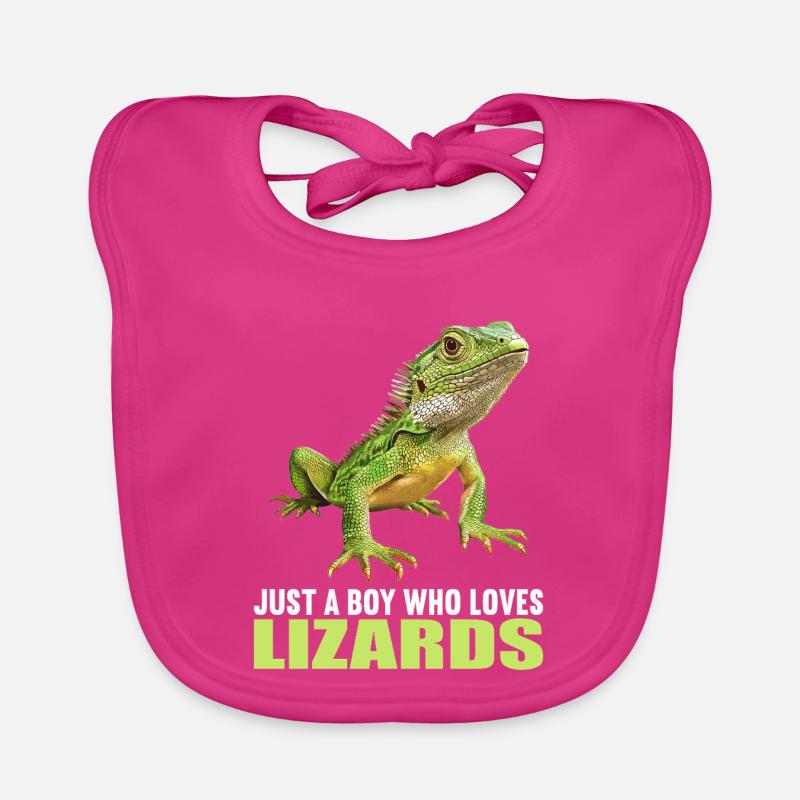 Lizards Lizard Organic Baby Bibs