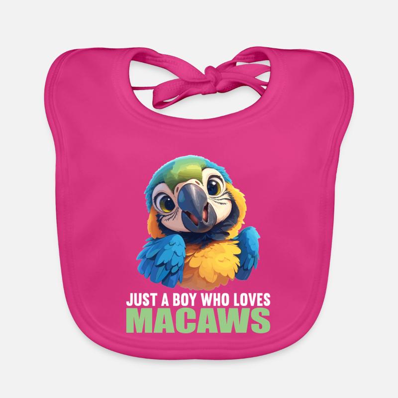 Macaw's Era Organic Baby Bibs