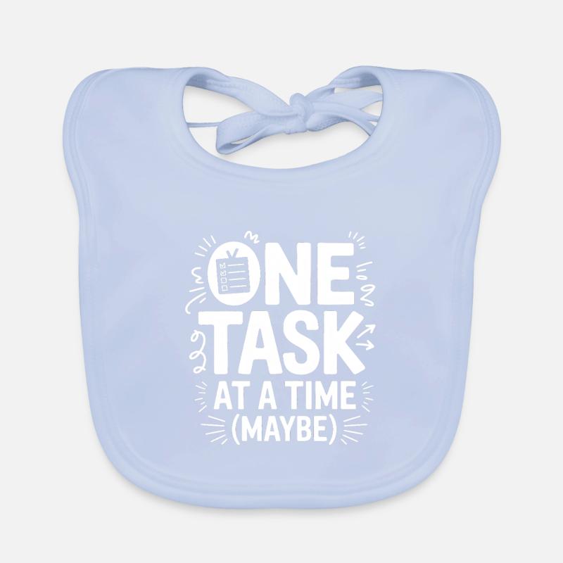 One Task At A Time (Maybe) ADHD Chaos Organic Baby Bibs