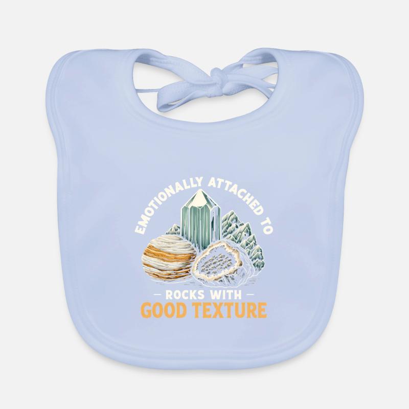 Stones with Structure | Geology Minerals Organic Baby Bibs