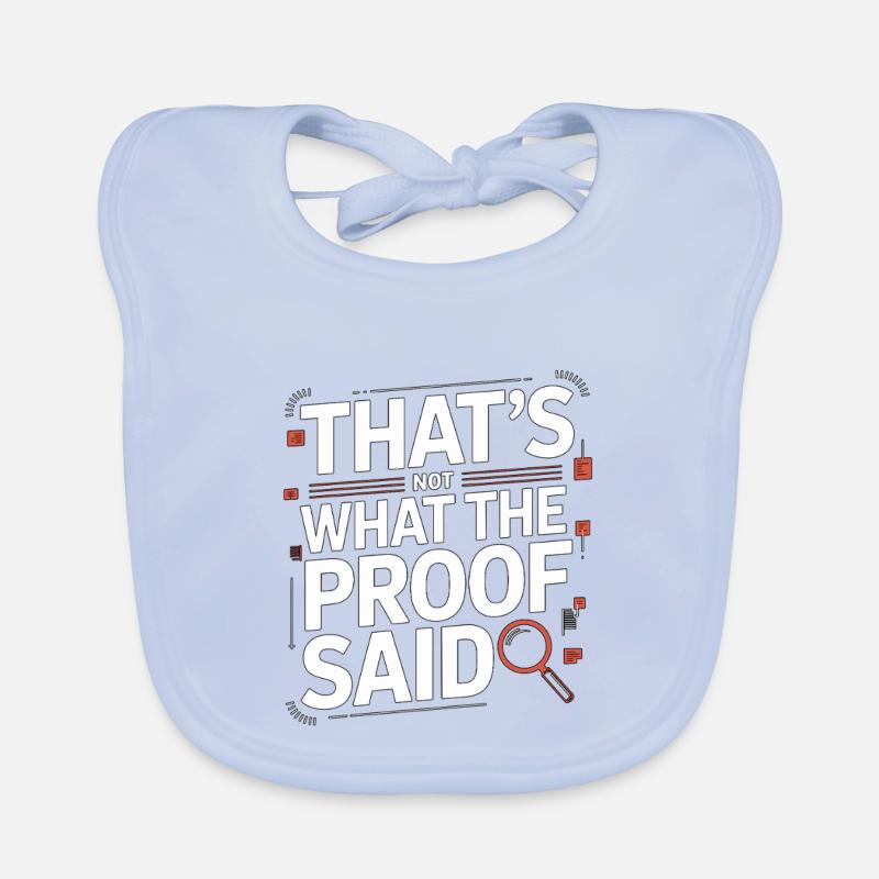 Print Designer That's Not What Pattern Designer Baby Bio-Lätzchen