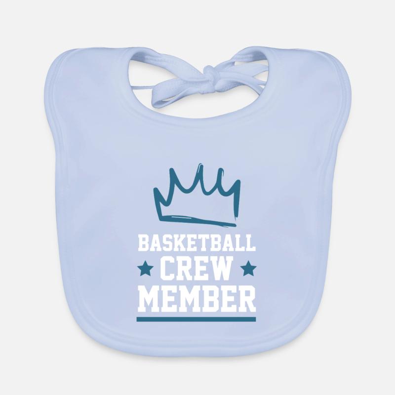 Équipe de basket-ball Bavoir bio Bébé