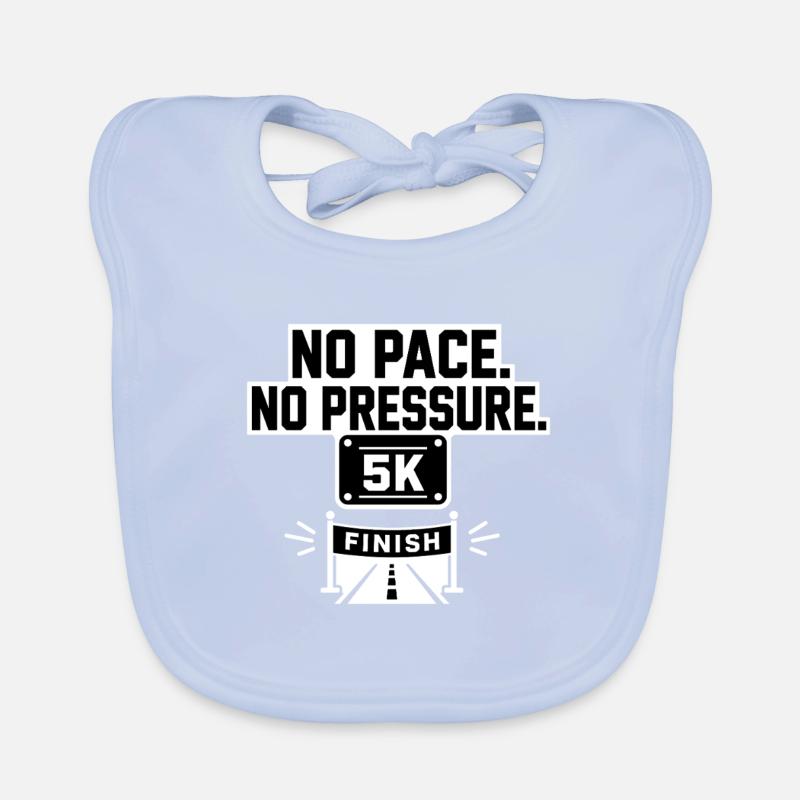 No Pace 5K Baby Bio-Lätzchen