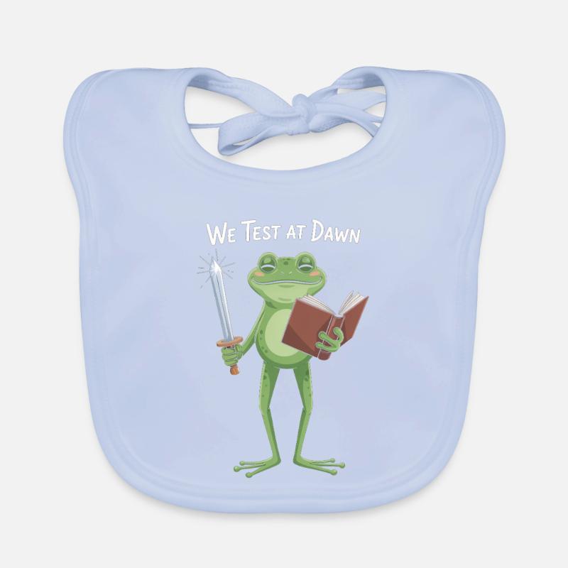 Wir testen bei Dawn Frog Knight Baby Bio-Lätzchen
