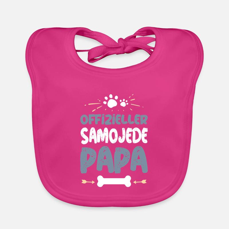 Samoyède Bavoir bio Bébé