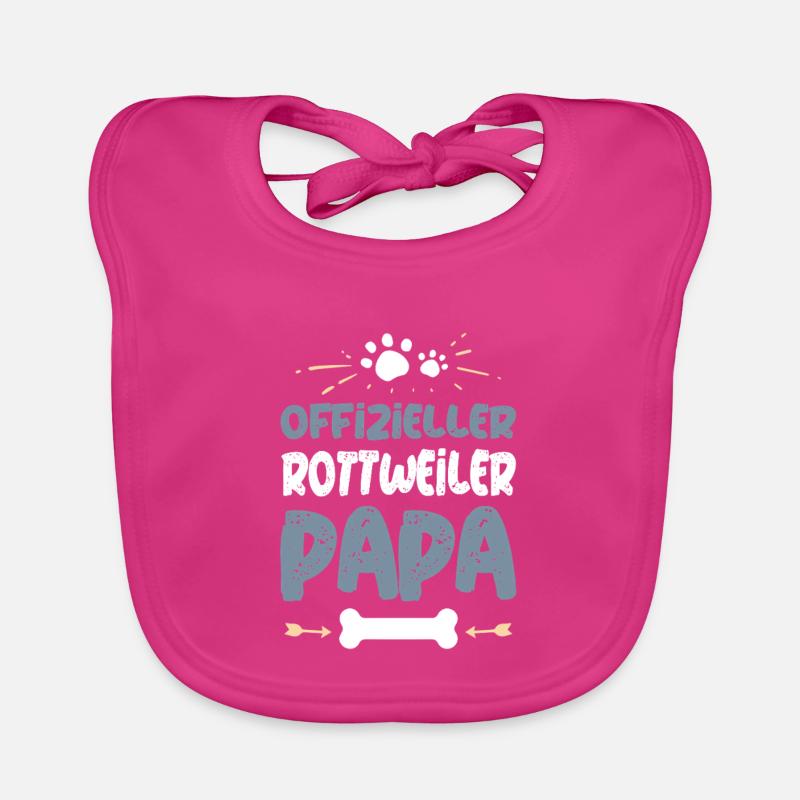 ROTTWEILER Baby Bio-Lätzchen