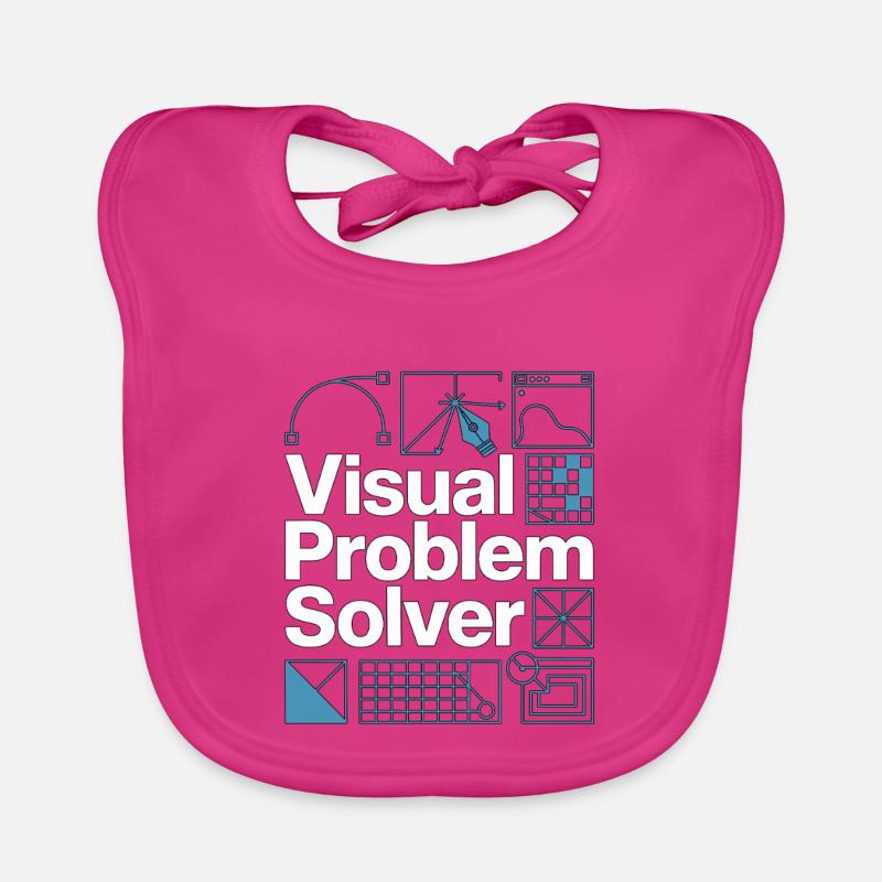 Graphic Designer Visual Problem Creative Designer Baby Bio-Lätzchen