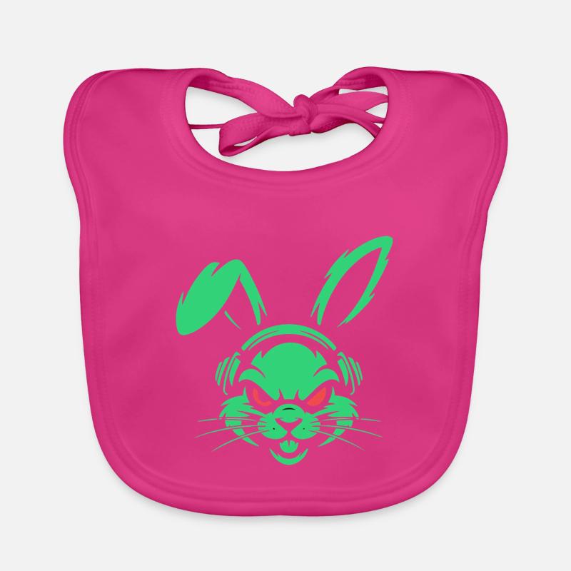 Neon  Beats Organic Baby Bibs