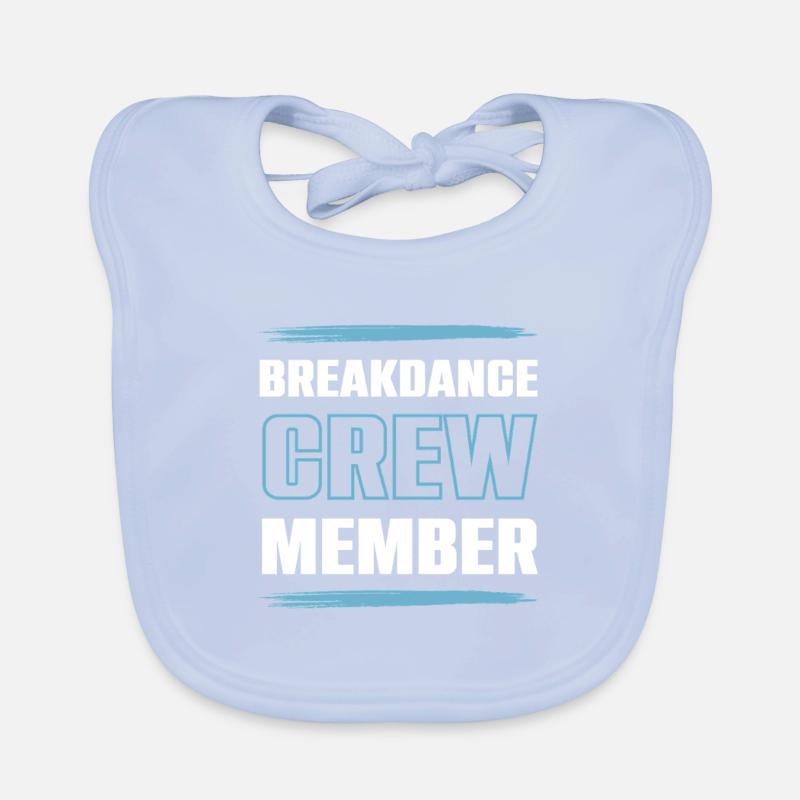 Équipe de breakdance Bavoir bio Bébé