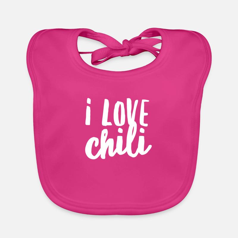 I love Chili Baby Bio-Lätzchen