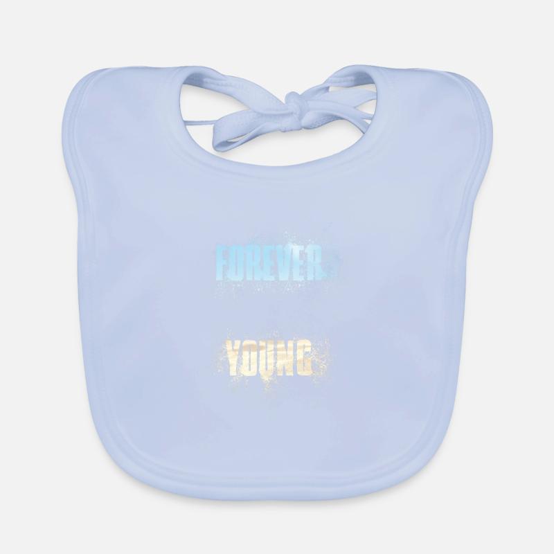 Forever Young Organic Baby Bibs