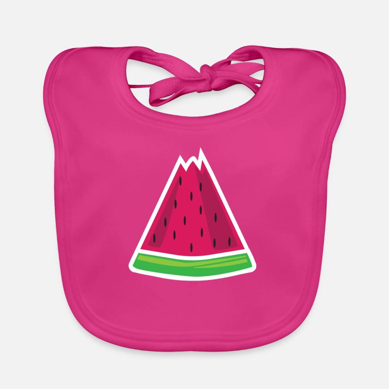 Wassermelone Baby Bio-Lätzchen