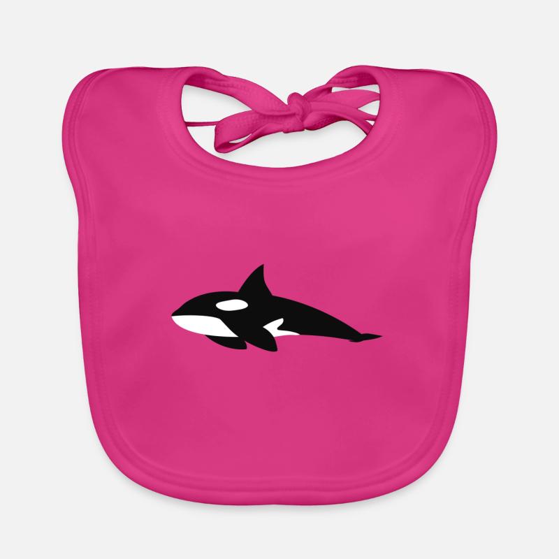 Idée cadeau cadeau baleine Bavoir bio Bébé