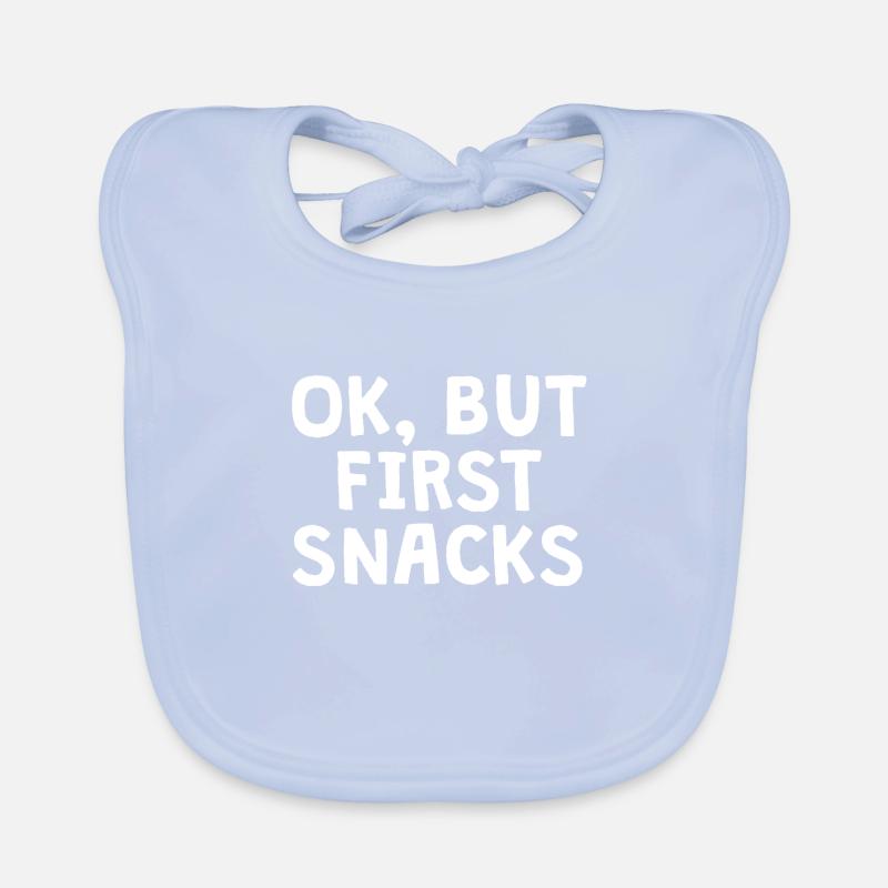 OK, BUT FIRST SNACKS Baby Bio-Lätzchen