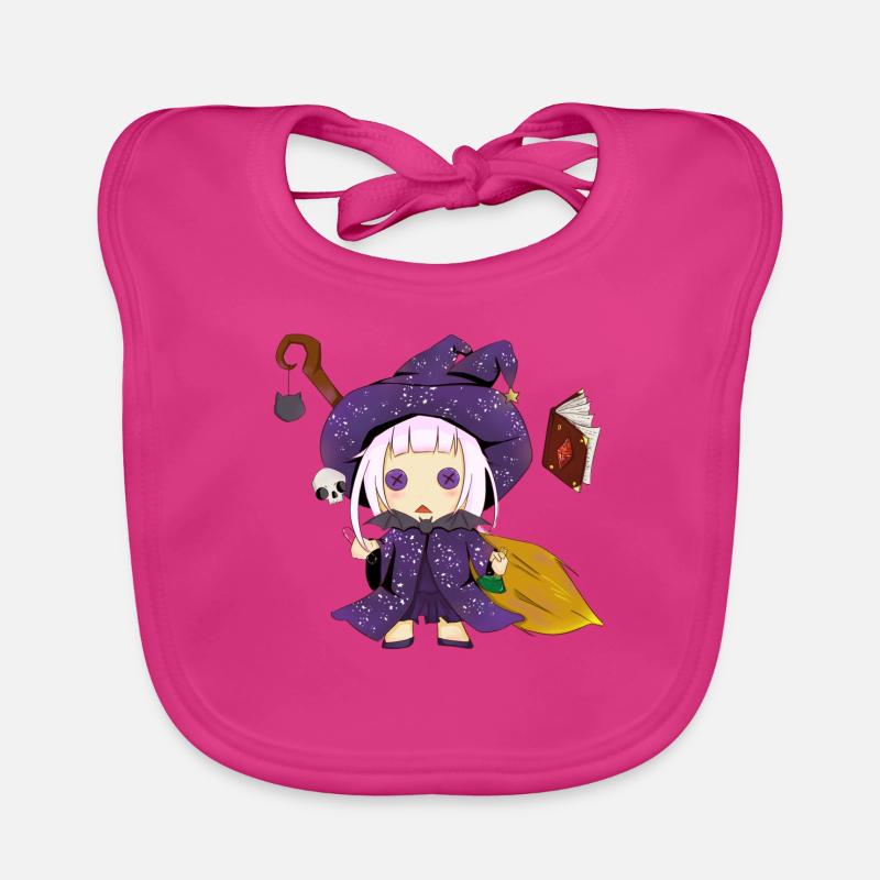 witch Organic Baby Bibs