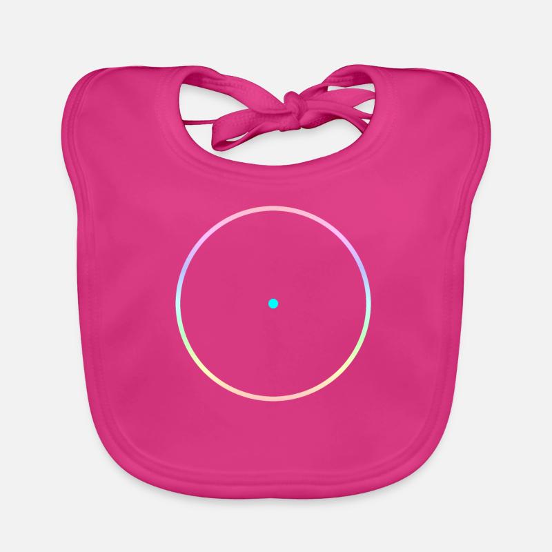 Cercle et point Bavoir bio Bébé