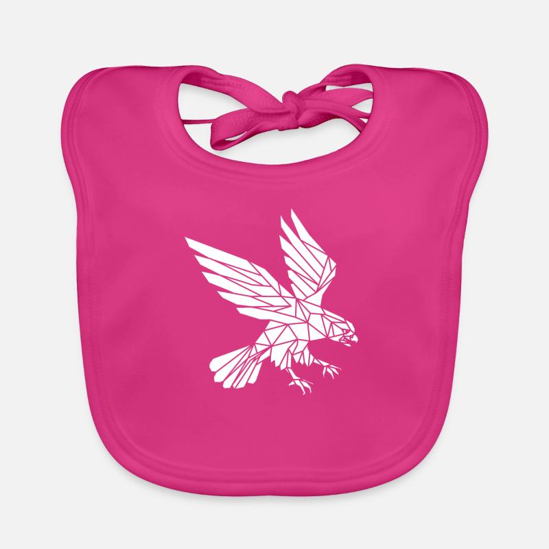 Eagle who is in a dive! Organic Baby Bibs