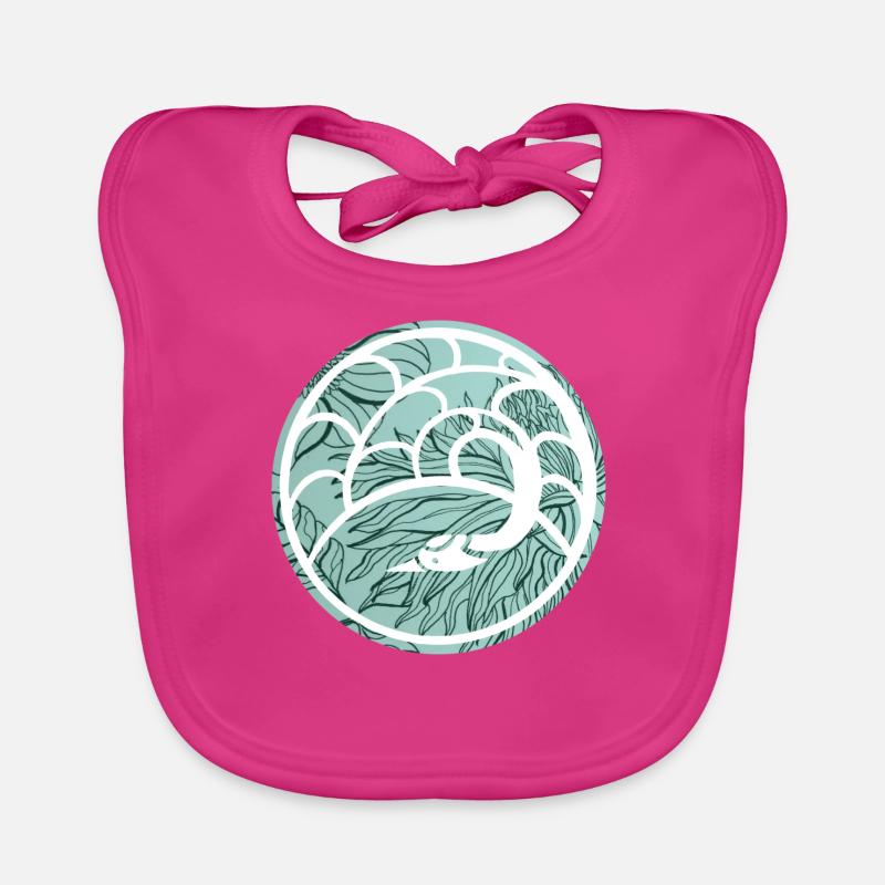 Crane Organic Baby Bibs
