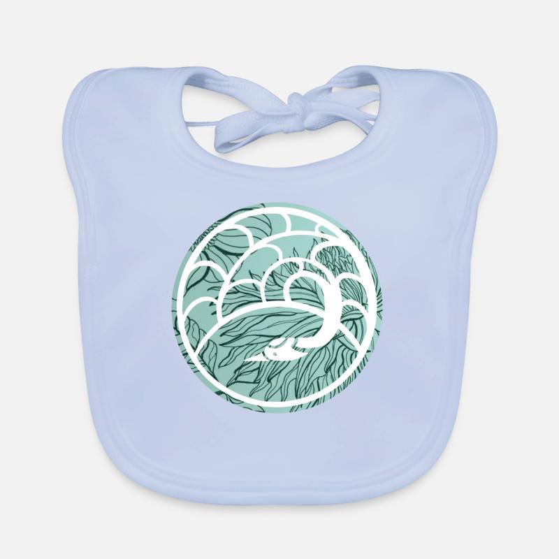 Crane Organic Baby Bibs