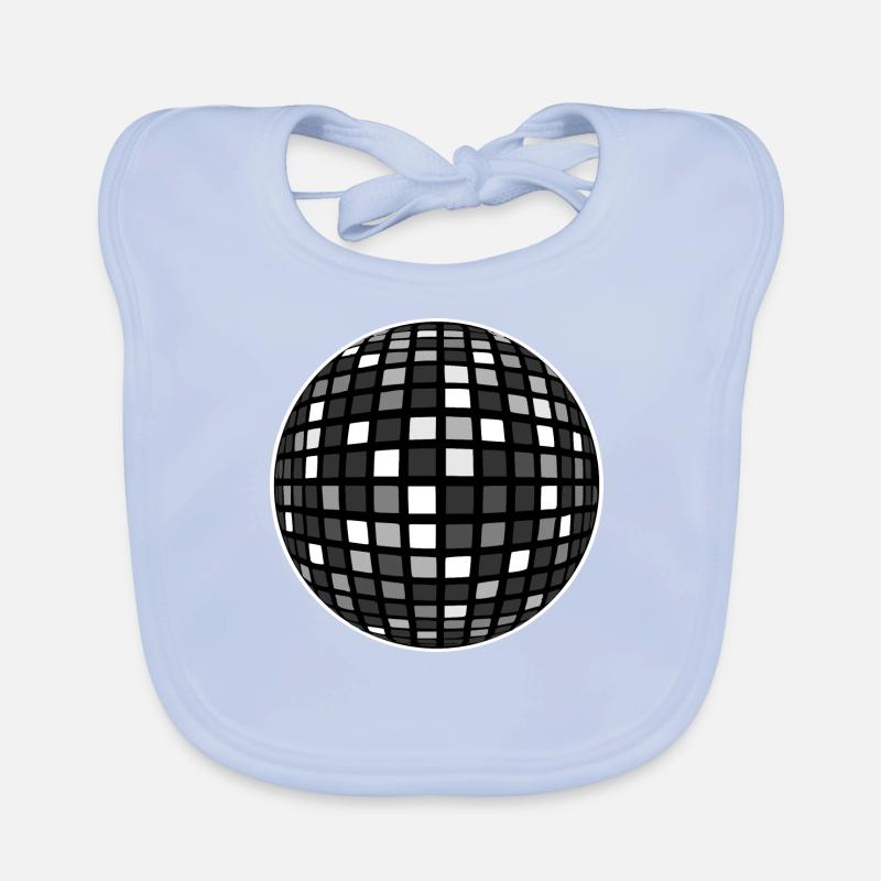Soirée DJ Disco Ball Bavoir bio Bébé