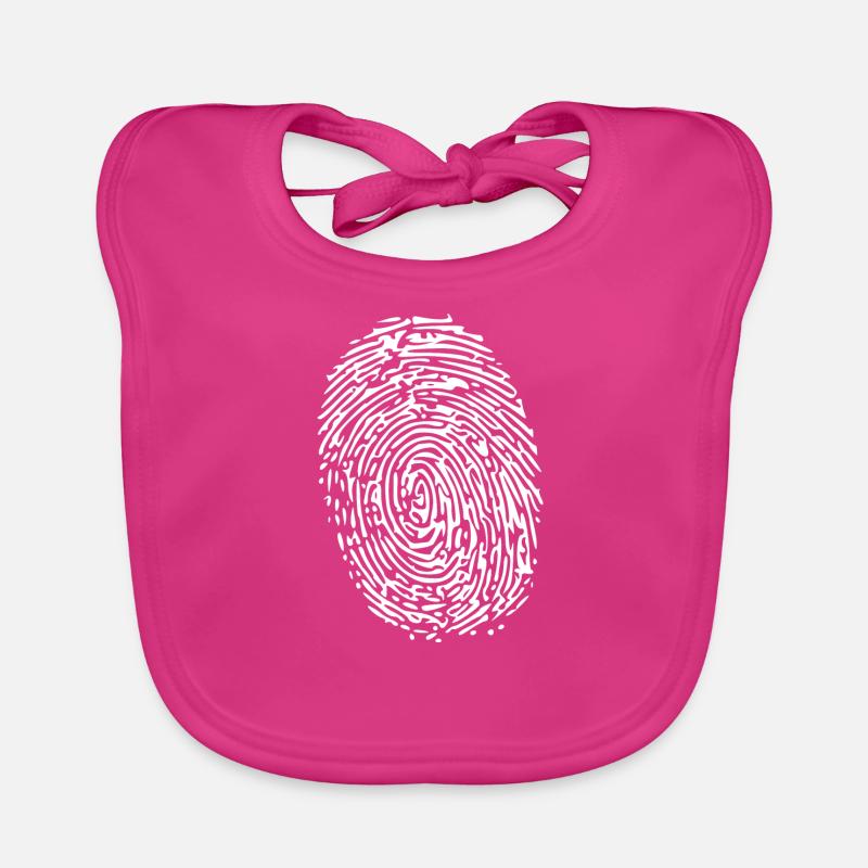 empreinte digitale Bavoir bio Bébé