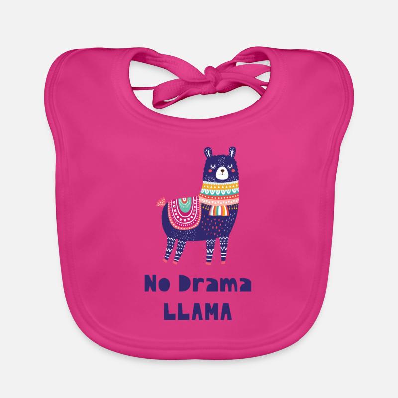 Pas de drame LLAMA! Bavoir bio Bébé