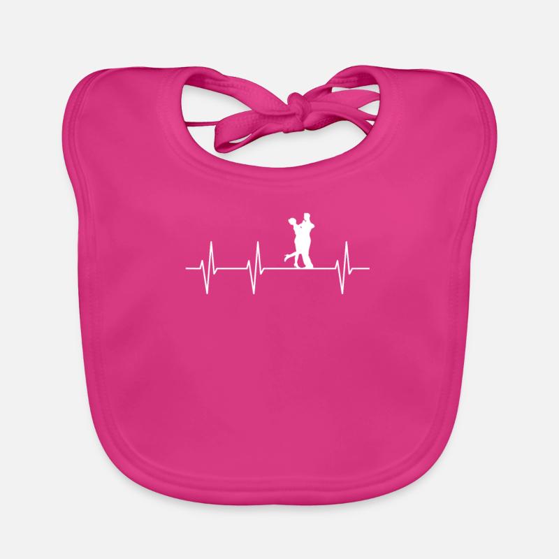 Dancing dance class dancing couple Organic Baby Bibs
