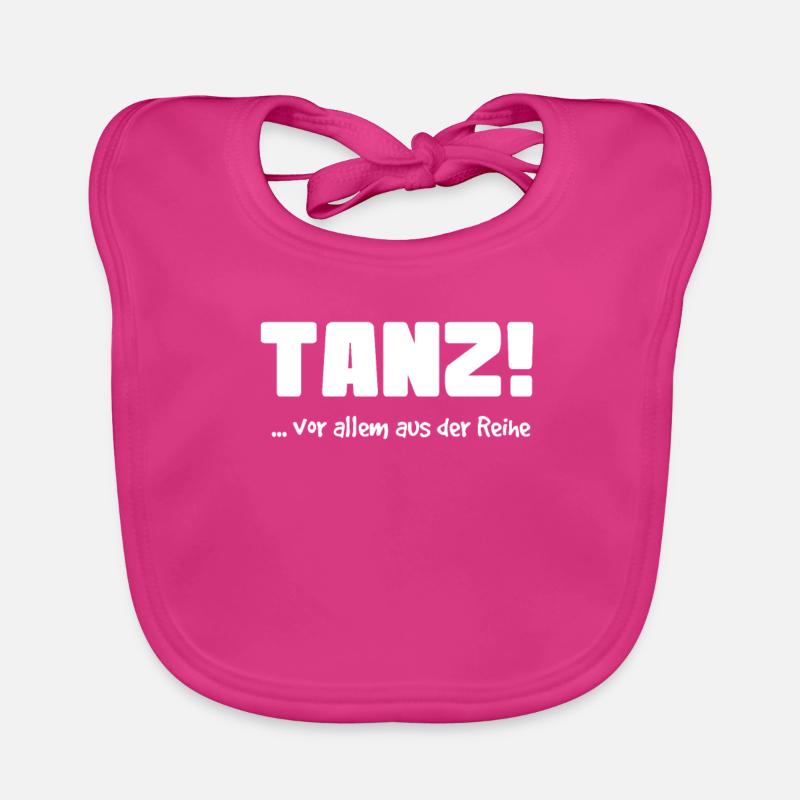 Dance saying funny dancing Organic Baby Bibs