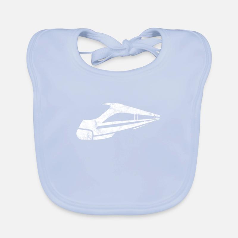 Chef de section de train Bavoir bio Bébé