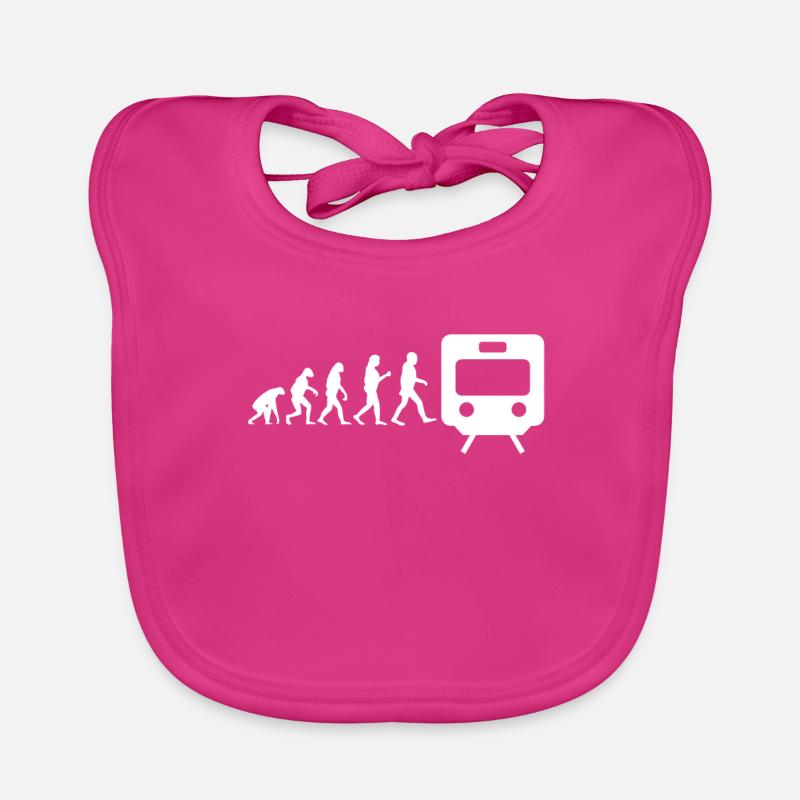 Métro train Bavoir bio Bébé