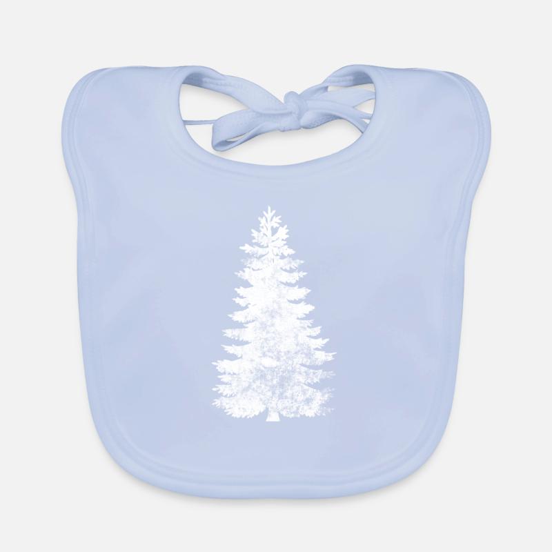 Weihnachtsbaum Baby Bio-Lätzchen