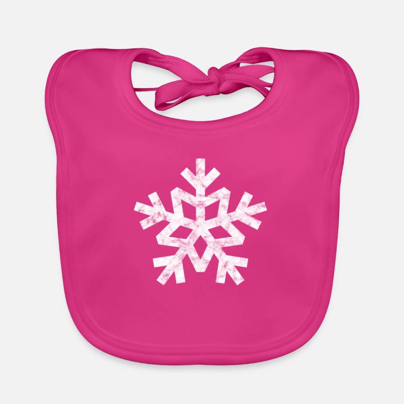 Schnee Baby Bio-Lätzchen