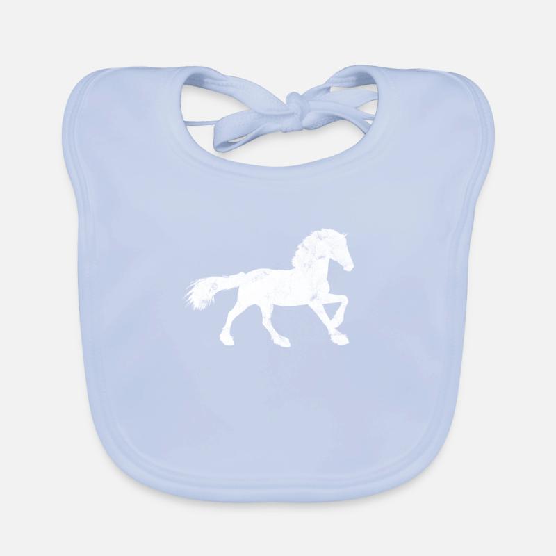 équitation Bavoir bio Bébé