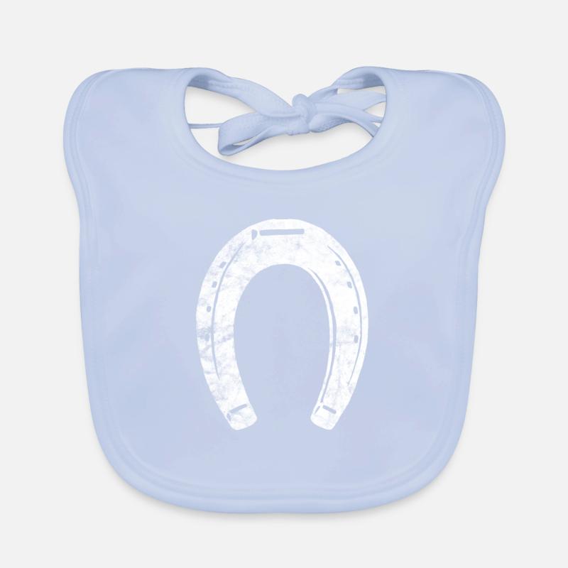 hoefijzer Bio-slabbetje voor baby's