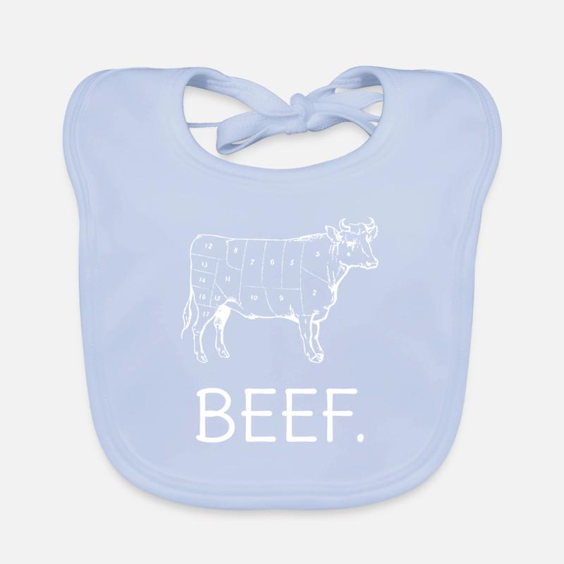 Fleisch Baby Bio-Lätzchen