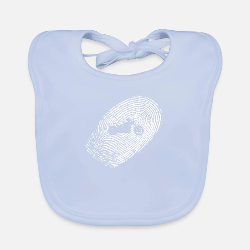 Motorradfahrer Baby Bio-Lätzchen