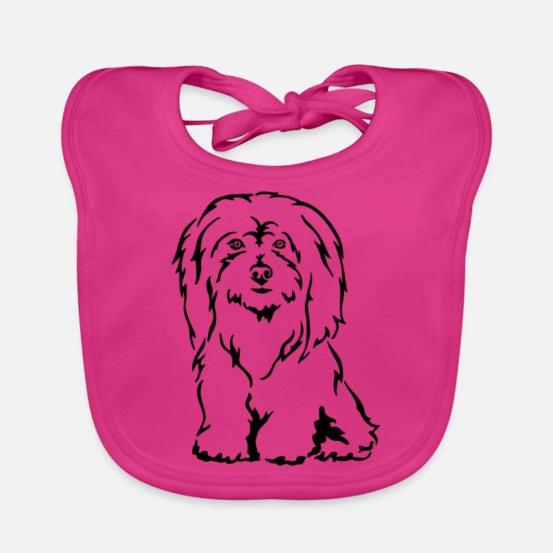 Coton de Tuléar Baby Bio-Lätzchen