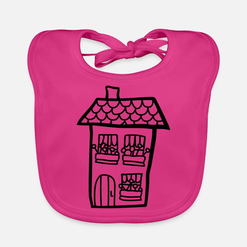 Maison d’enfants peint Bavoir bio Bébé