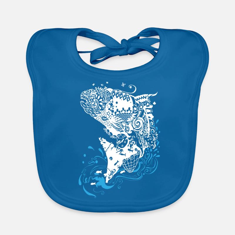 Jumping fish Organic Baby Bibs
