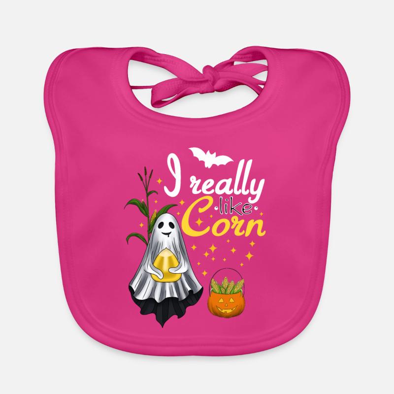 I really like corn white Organic Baby Bibs